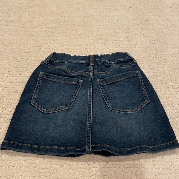UNIQLO Girls Pull On Ultra Stretch Denim Skirt Sz 120 (5/6) - Picture 4 of 7